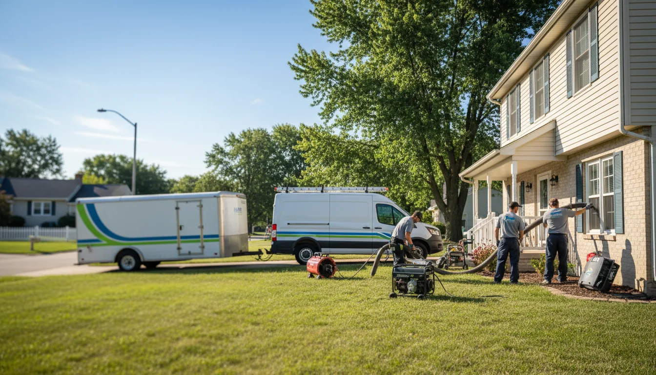 Flooded Basement Restoration And Cleanup With Repair in Scottsbluff, NE near me